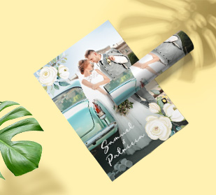 Bemerkenswerte personalisierte Poster an der Wand