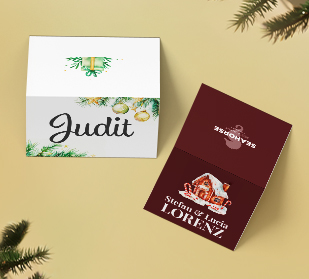 inexpensive personalized place cards