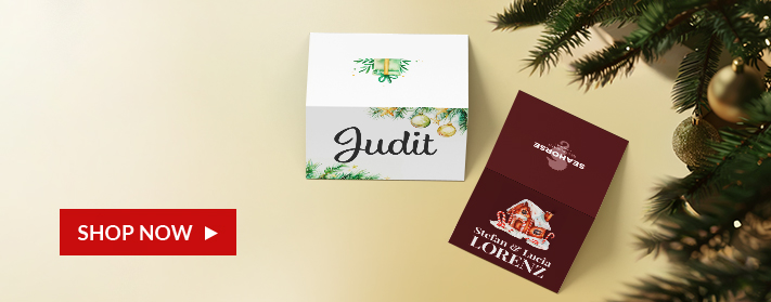 inexpensive personalized place cards