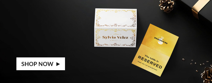 günstige personalisierte Tischkarten