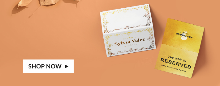 günstige personalisierte Tischkarten